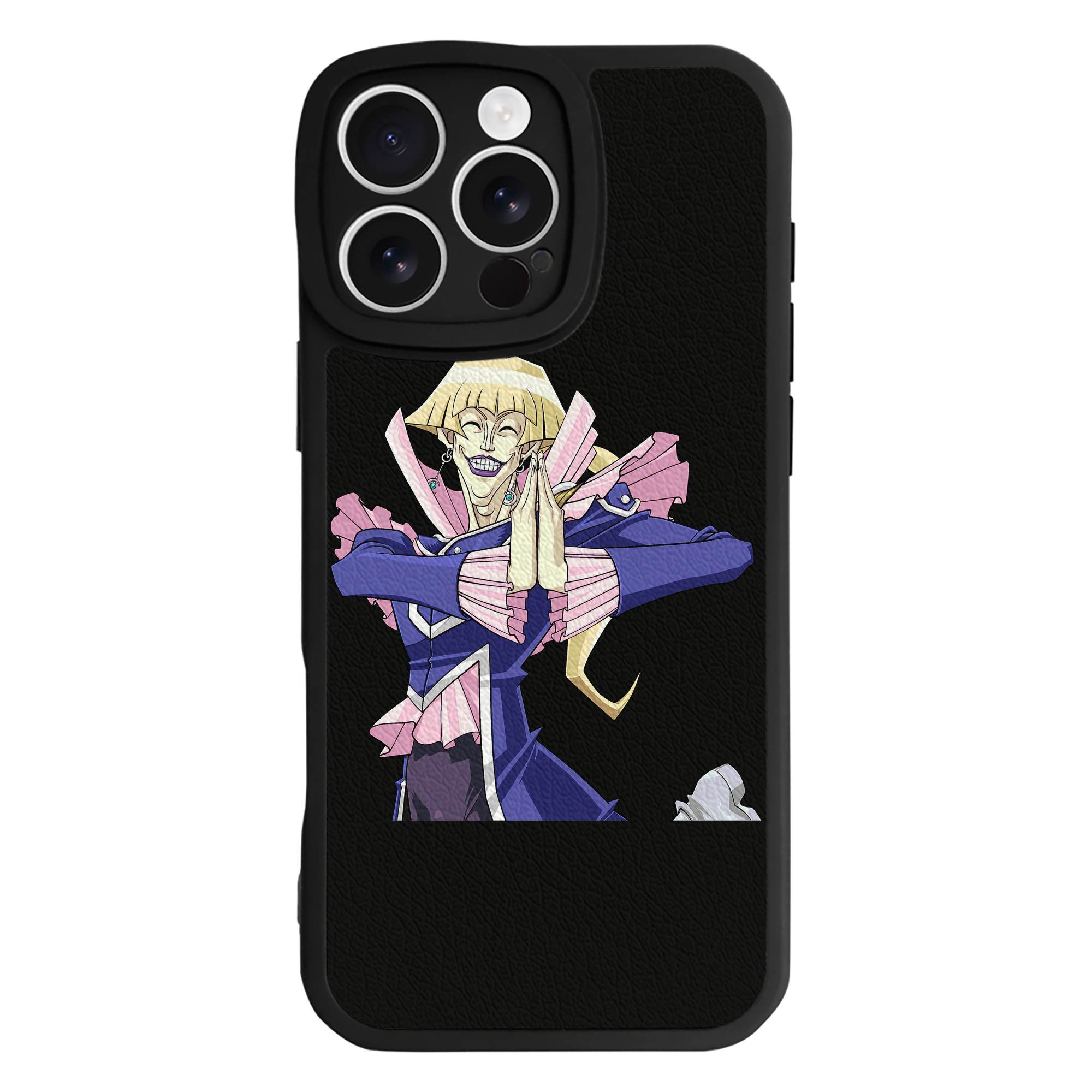 （画像用） 遊☆戯☆王 Yu-Gi-Oh! 【iPhone 16シリーズ対応】シリコンスマホケース（レザー調） 材質：シリコン